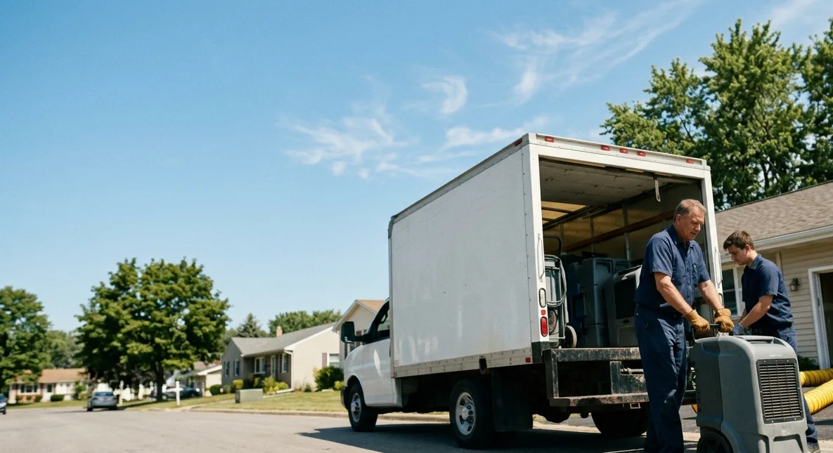 Water Damage Cleanup in Greencastle, IN near me